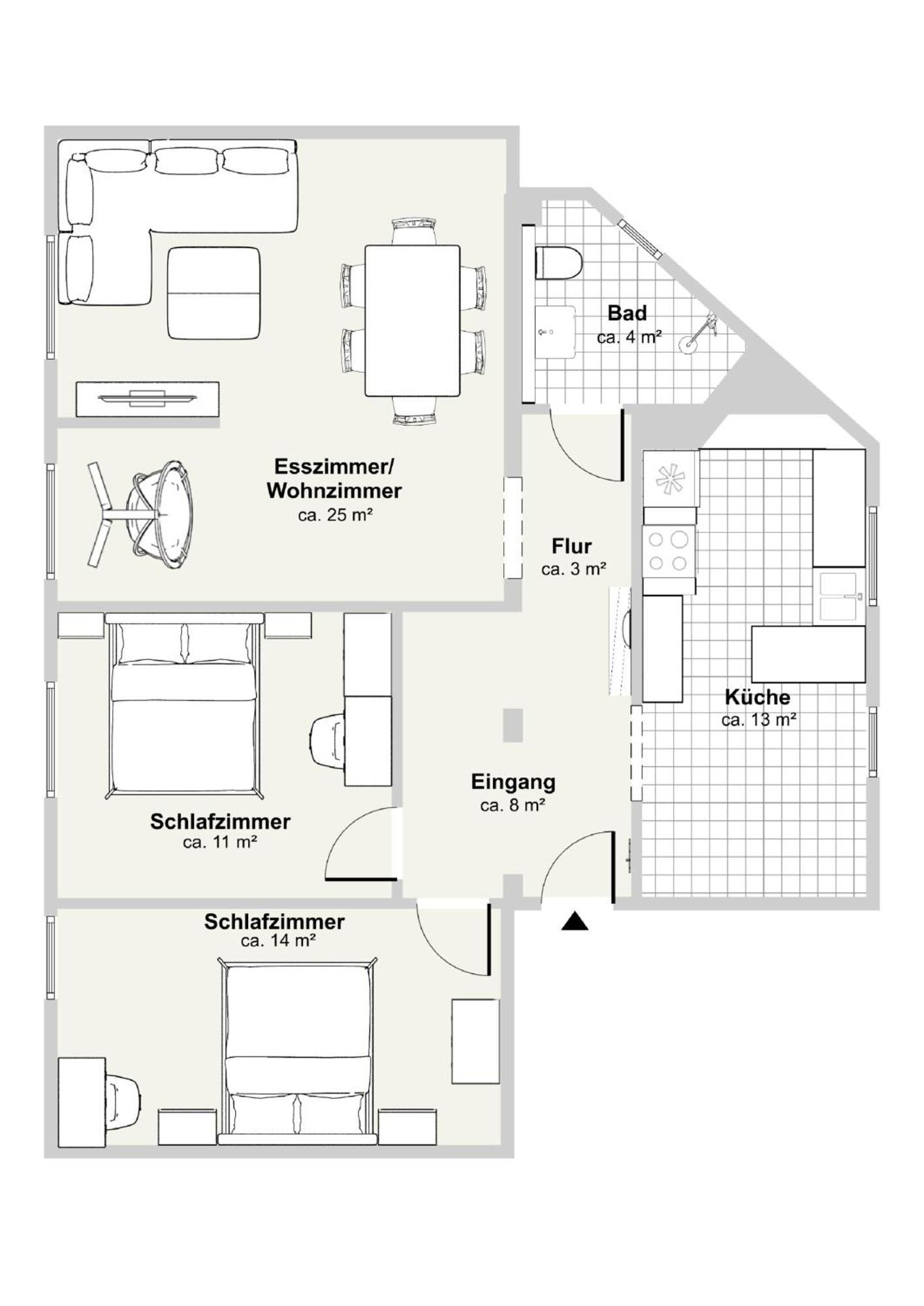 Maremar - City Design Apartment - 2 Schlafzimmer - Luxus Boxspringbetten - Kueche - Highspeed Wifi - Arbeitsplaetze Braunschweig Eksteriør billede
