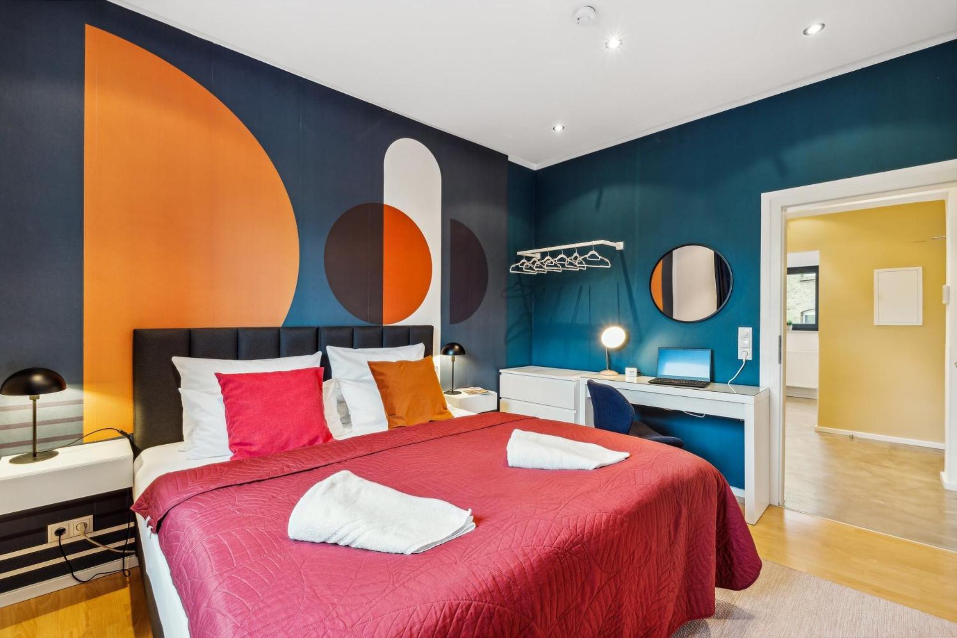 Maremar - City Design Apartment - 2 Schlafzimmer - Luxus Boxspringbetten - Kueche - Highspeed Wifi - Arbeitsplaetze Braunschweig Eksteriør billede