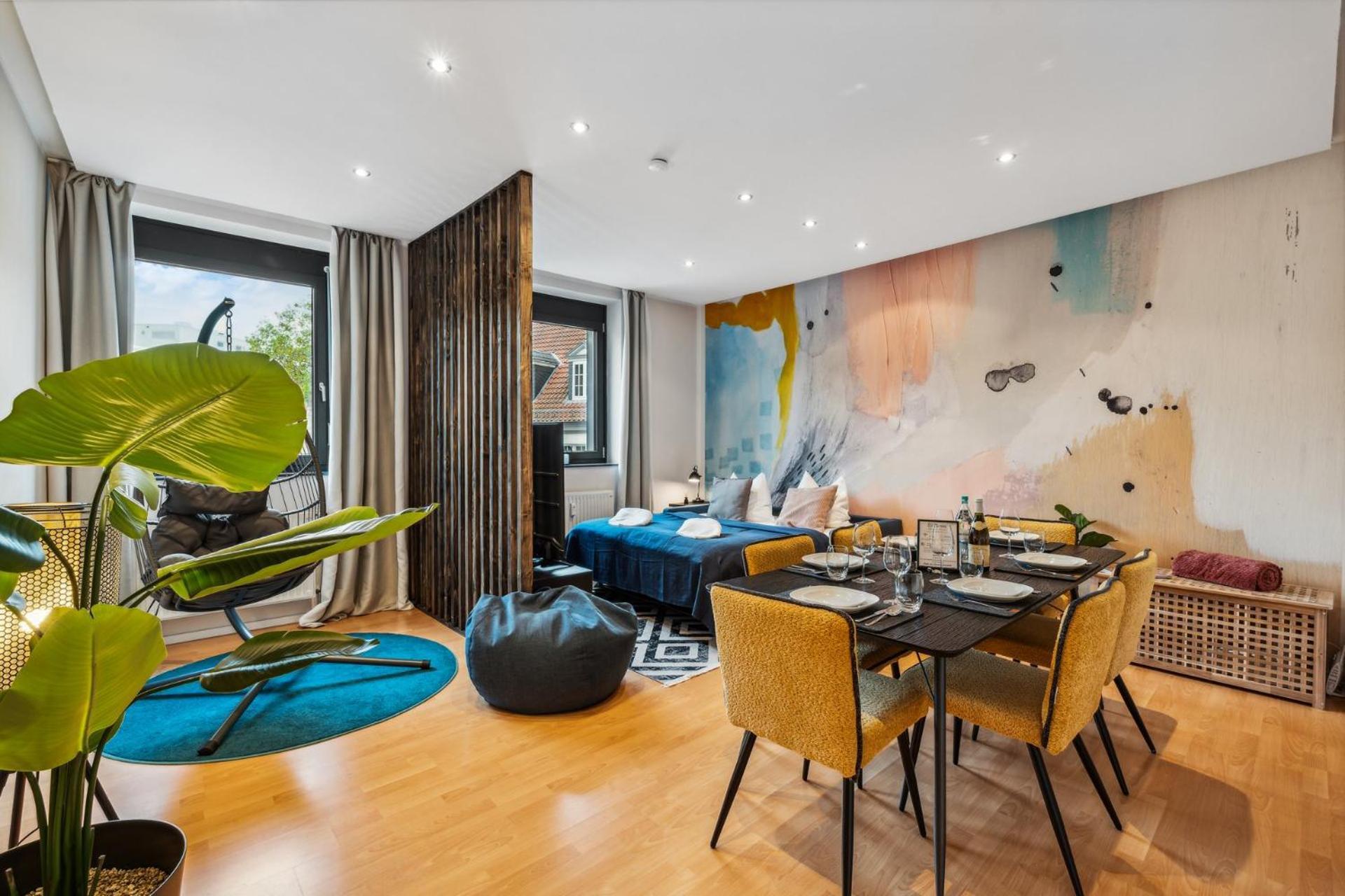 Maremar - City Design Apartment - 2 Schlafzimmer - Luxus Boxspringbetten - Kueche - Highspeed Wifi - Arbeitsplaetze Braunschweig Eksteriør billede