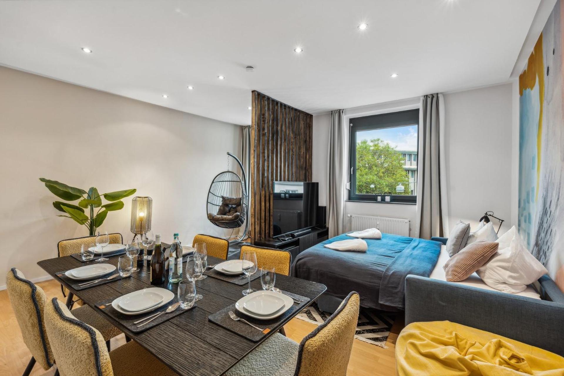 Maremar - City Design Apartment - 2 Schlafzimmer - Luxus Boxspringbetten - Kueche - Highspeed Wifi - Arbeitsplaetze Braunschweig Eksteriør billede