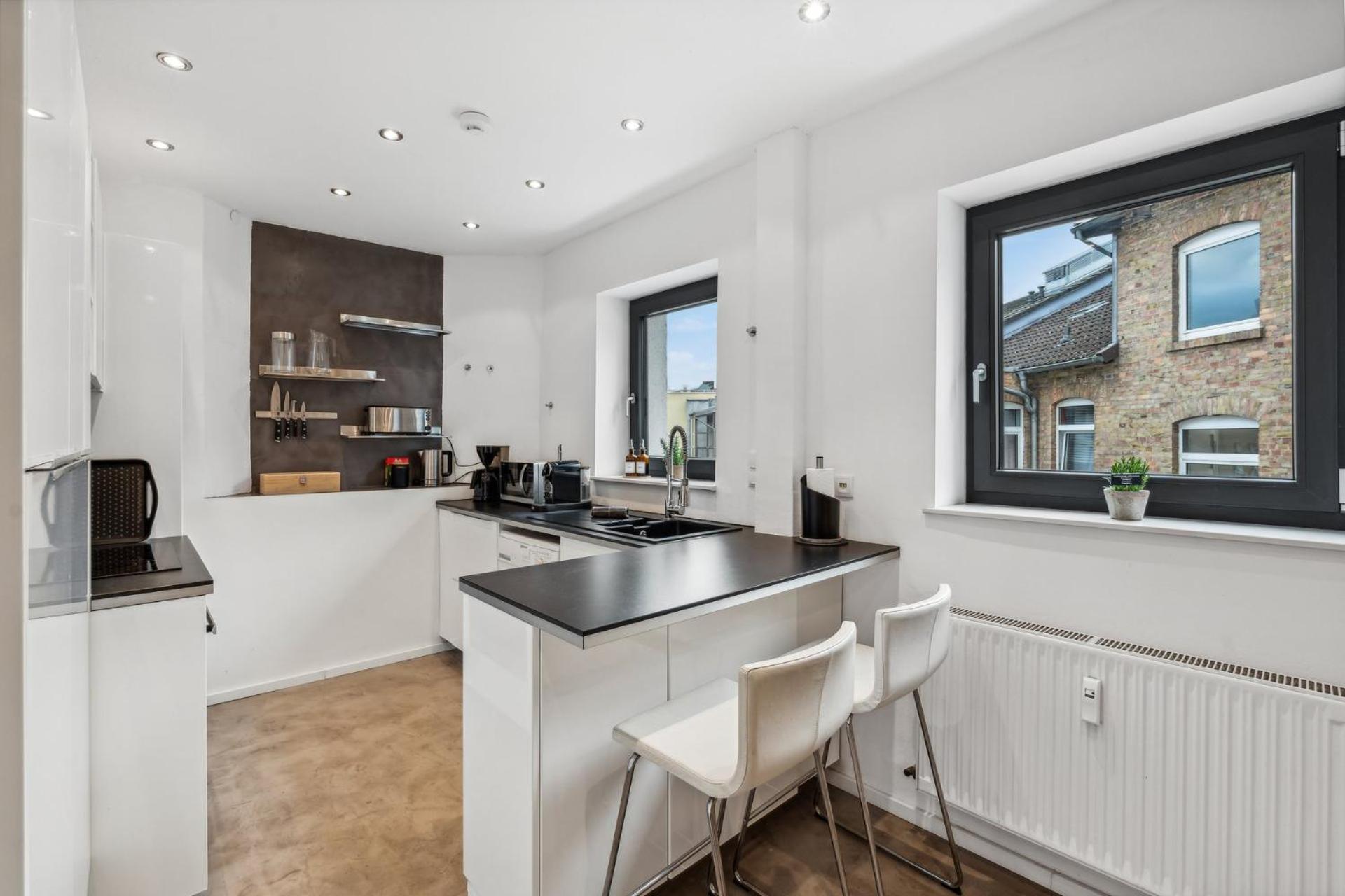 Maremar - City Design Apartment - 2 Schlafzimmer - Luxus Boxspringbetten - Kueche - Highspeed Wifi - Arbeitsplaetze Braunschweig Eksteriør billede